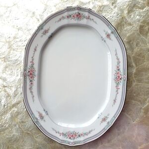 Noritake Rothschild pattern bone china platter.